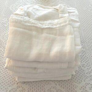 White Tab Top Curtains 6